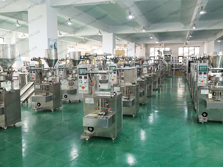 Automatic powder packing machine factory