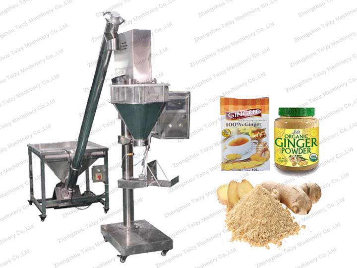 Ginger powder filling machine