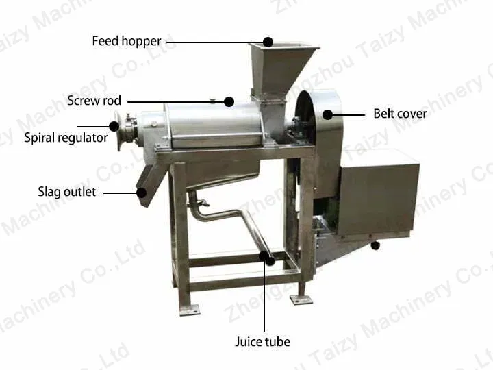 Machine de fabrication de jus de gingembre